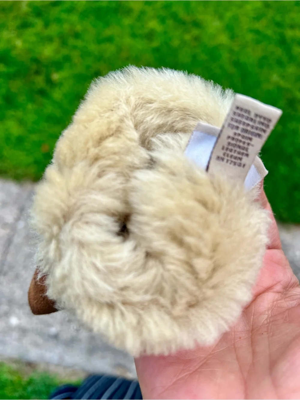One Single Left Hand Glove Only UGG suede shearling sheepskin Spain M
